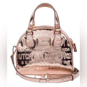 Von Dutch Metallic Crossbody Bag
